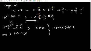 GeeksForGeeks | Problem of the Day | Binary representation of next number