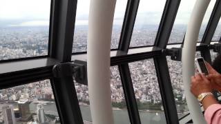 東京スカイツリーの天望回廊に行ってみた (Tokyo Skytree)