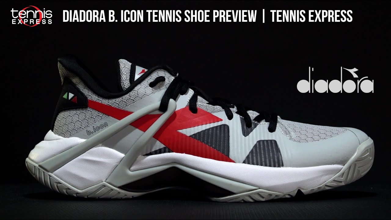 Diadora B.Icon Tennis Shoe Preview | Tennis Express - YouTube