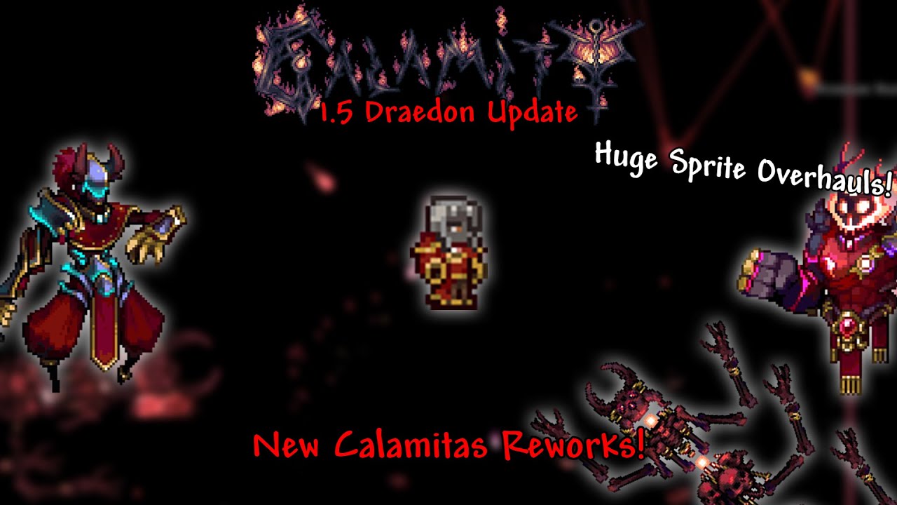 NEW Supreme Calamitas Rework & More! Terraria Calamity 1.5 Draedon ...