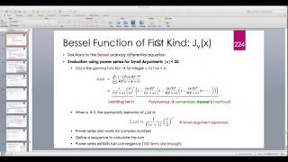 Java for Scientific Computing: Power series for Bessel functions -- Part 1