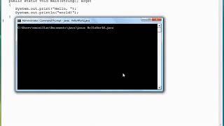03-04 Exercise Modifying The Hello, World! Program | Writing Your First Java Program.