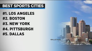 Boston falls to 2nd in ranking of best sports cities