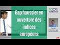 Gap haussier en ouverture des indices européens - 100% Marchés - matin - 22/09/2021