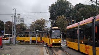 Konstal 105Na #1282+1281 [🚊28] Tramwaje Warszawskie