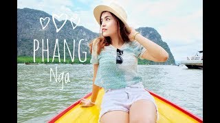 พังงาวันเดียวก็เที่ยวได้ :จุดชมวิวเสม็ดนางชี เขาตาปู เขาพิงกัน เกาะปันหยี  Island Phang Nga