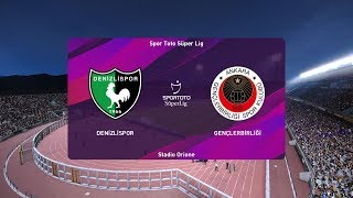 PES 2020 | Denizlispor vs Genclerbirligi - Super Lig | 14/03/2020 | 1080p 60FPS