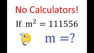 Square Root of a Large Number | Prime Factorization | Square Number | Perfect Square | Math Olympiad