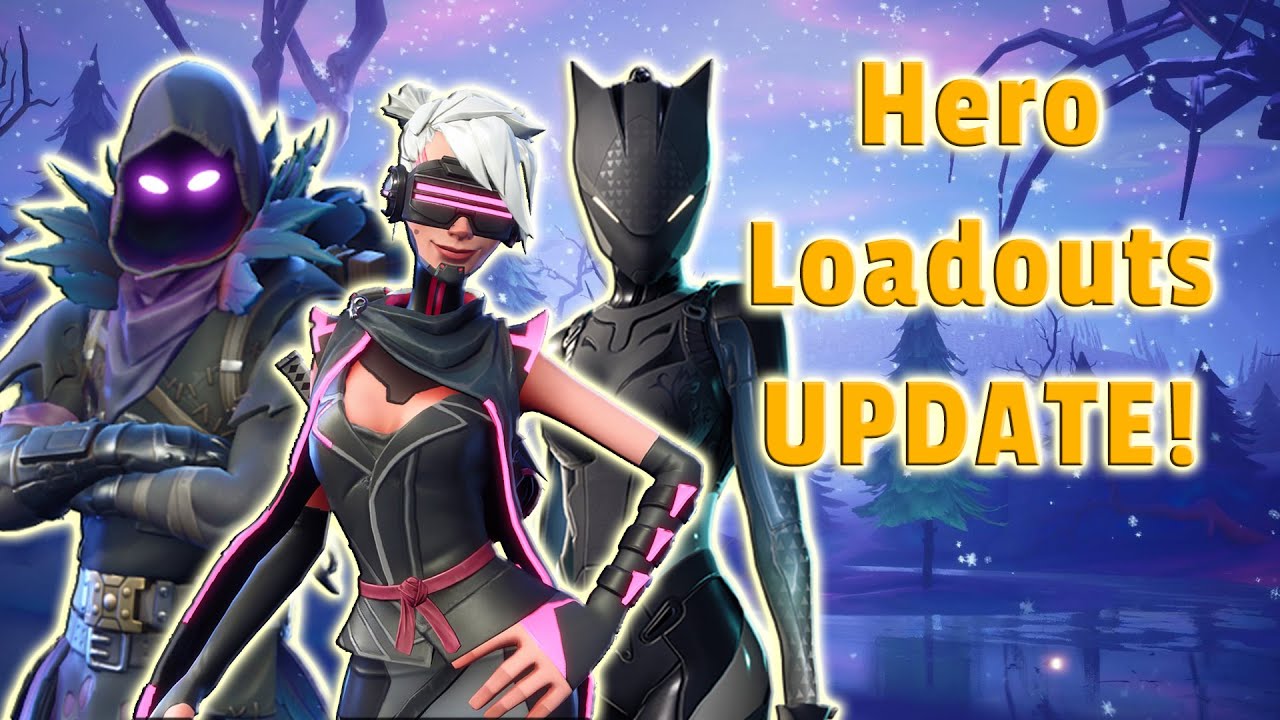 MASSIVE Hero Loadout Update!! | Fortnite Save The World PVE 2020 - YouTube