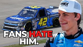 Why NASCAR Fans Don't Like Carson Hocevar