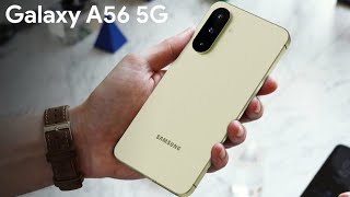 Samsung Galaxy A56 5G Unboxing \u0026 Quick Review | Galaxy AI, Snapdragon 8 Elite \u0026 More