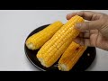 भुट्टा कैसे भूनें how to roast corn भुट्टा भुनने का तरीका बिना पानी बिना आंच पर भूने बिना रेत नमक