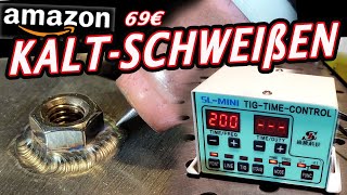 Welding without heat?! Test 69€ Amazon cold welding box!