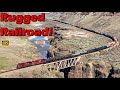 MOST RUGGED Northwest Railroad! (4K) | Palouse Canyon Short Segment | March 30, 2024