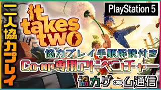 【二人協力プレイ】『It Takes Two』全編CO-OP専用ゲーム -概要紹介＆プレイ後の感想-【オフラインマルチプレイ】【PlayStation5】