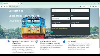 Train Ticket Booking in Django Python