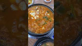 김치찌게#된장찌게#비오는날엔ㅋ^^살아있네  와우♡♡♡♡