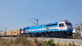 Unique WDP4D with Chikkamagaluru Shivamogga Passenger !!!