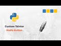 How to Use Radio Buttons in CustomTkinter | Python GUI Tutorial for Beginners