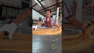 Process Of Making Dragon Beard Roti Sai Mai