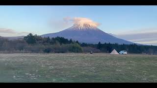 ふもとっぱら で富士山🗻