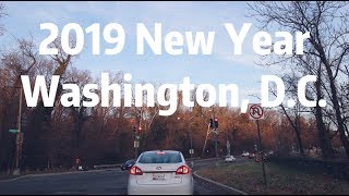 VLOG|2019 New Year|Washington, D.C.|Georgetown|飞去冬天跨年|2019新年华盛顿DC