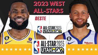 2023 NBA ALL-STAR WESTERN CONFERENCE ROSTER