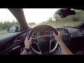 2013 opel insignia opc 2.8 v6 turbo pov test acceleration 0 200 km h