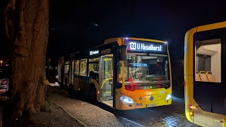 Berlin Bus|Mitfahrt im MB GN20 auf dem 133 von Alt-Heiligensee bis U Haselhorst