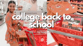 back to school supplies shopping vlog 2021 | *college/high school*