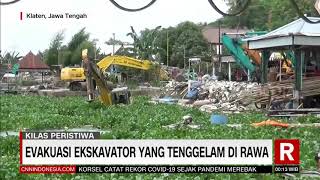 Evakuasi Ekskavator Yang Tenggelam Di Rawa | REDAKSI MALAM (08/12/21)