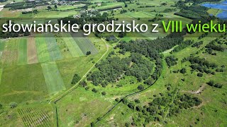 [4K] early medieval settlement in Chodlik, Poland