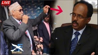 DEG DEG Daawo MD Xaaf oo Khudbad Geesinimo jeediyay Farmaajo waa walalkey ana nabadon ban ahay