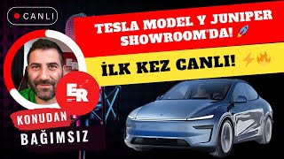 🚀 TESLA Model Y Makyajlı (Juniper) Showroom’da! İLK KEZ CANLI! ⚡🔥