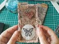 Junk Journal Specimen Cards 🖤 Upcycle Tea Bags