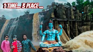 1 Time...3 Place...Goudhas Waterfall || Patora Dam || Jogeshwar Temple ||@luckykeutvlogs