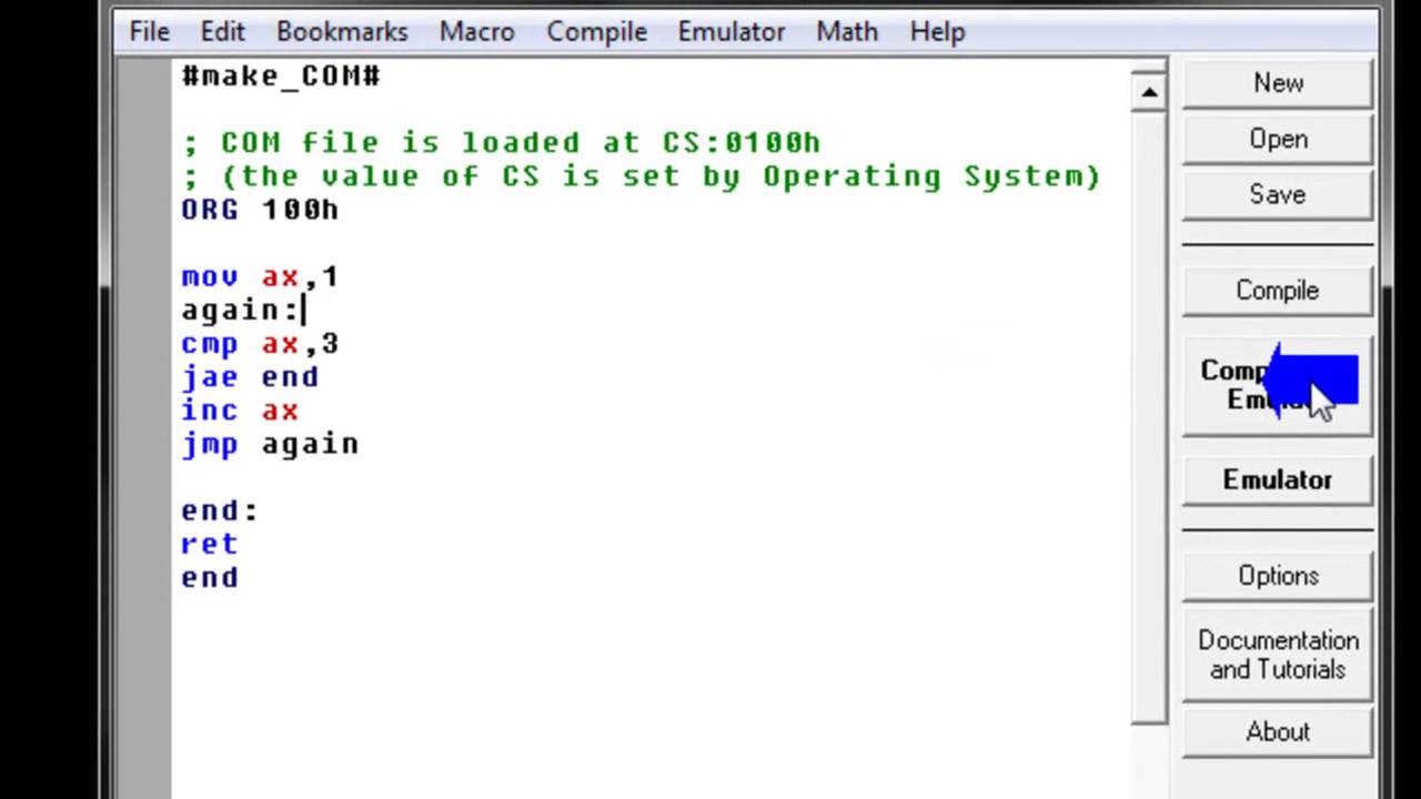 Conditional And Unconditional Instructions In Assembly Language (8086 ...