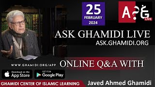 Ask Ghamidi Live - Episode - 37 - Questions & Answers with Javed Ahmad Ghamidi