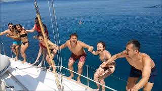 Greek Summer yacht party 2017 with "Esta e Vida"