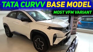 Tata Curvv Pure Plus 2024 | Tata Curvv Base Model