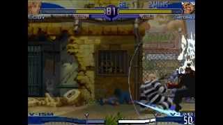 GGPO - Street Fighter Alpha 3 - Combomann(BRA) Vs Marvelous(BRA)