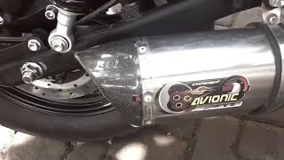 knalpot benelli motobi 200 evo suara V twin!! mantaappss!