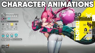 Character Menu Animations in Arknights: Endfield