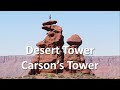 Carson's Tower (5.7), Fisher Towers, Utah