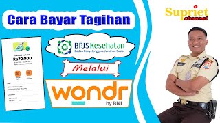 Cara bayar tagihan BPJS kesehatan melalui wondr by BNI | Pembayaran BPJS Kesehatan | Supriet Channel