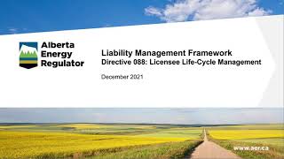 Managing liability: Directive 088