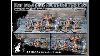 HQD Freundschaftsarbeit Fantasy Figuren (Friendship Work Fantasy Miniatures)