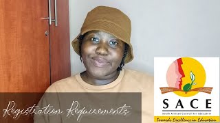 SACE REGISTRATION REQUIREMENTS #roadto200subs #southafricanyoutuber #teacher