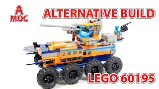 LEGO 60195  panzer-terrain vehicle - arctic zombies destroyer :) alternative build [A MOC]