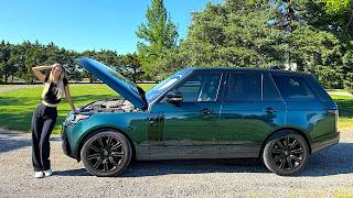 April Wanted to Buy This Cheap L405 Range Rover, but it's MECHANICALLY TOTALED!
